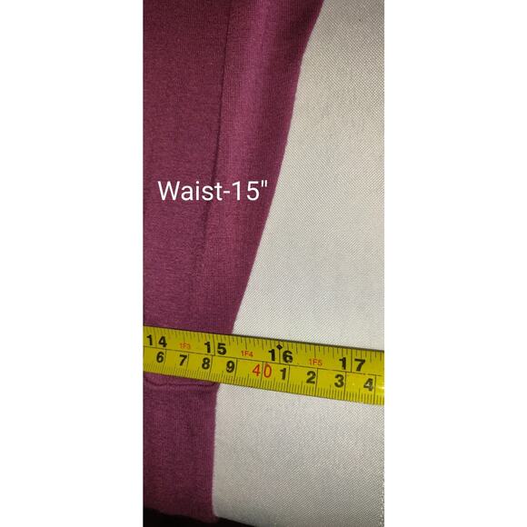 NWT Juicy Couture Tshirt Maxi Dress Sz L Lagenlook Ruffles Twilight Pink - Picture 13 of 13